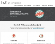 Bild ars inventionis Softwareberatung & -entwicklung UG (haftungsbeschrnkt)