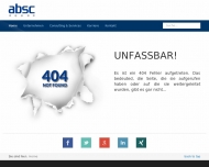 Website ABSC Active-Business Software Consultancy