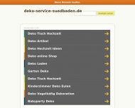 Website Deko Service Südbaden