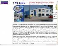 Website IWS-Industrie-Wäschereianlagen-Service