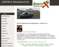 Bild LEMON-X Werbetechnik