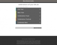 Bild Celebrations of your life