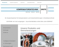 Bild Kompensatorentechnik Grote
