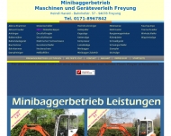 Bild Minibaggerbetrieb,Maschinen und Gerteverleih