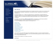 Bild H.A. Dewald Fachversandbuchhandlung