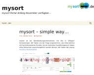 Bild mysort Europa
