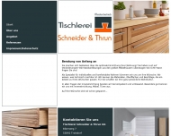 Bild Tischlerei Schneider & Thrun
