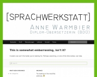 Bild Sprachwerkstatt Anne Warmbier