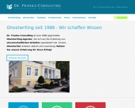 Bild Dr. Franke-Consulting - Akademische Ghostwriter