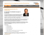 Rudolf Wolf - Ihr Spezialist f?r Beratung, Planung und Projektabwicklung im Brandschutz