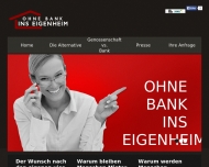 Bild ohne Bank ins Eigenheim