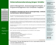 Bild Unternehmensberatung Jrgen Schfer