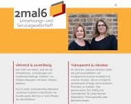 Bild 2mal6 GmbH Umsetzungs- und Servicegesellschaft
