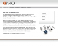 Unternehmen - M8 Projektsteuerung GmbH - Projektmanagement, -beratung und -training Magdeburg - Mich...