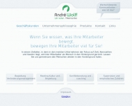 Bild Andr Wolff - Wir reden. Miteinander.