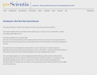 Bild proScientia - Wissenschaftliche Beratung zum berufsbegleitenden Studium