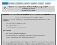 Bild Vincent von Hohenstein Wirtschaftsberatungsgesellschaft mbH