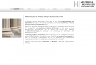 Bild Matthias Hofinger Rechtsanwalts GmbH