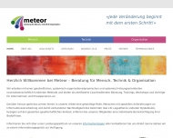 Bild METEOR Beratung fr Mensch, Technik & Organisation