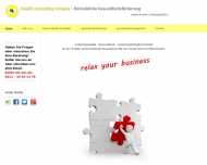 Bild health consulting cologne - Institut für Betriebliche Gesundheitsförderung