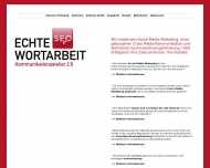 Bild Echte Wortarbeit - Kommunikationsatelier 2.0