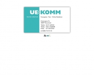 Bild Text | Online-Redaktion | Lektorat UE:KOMM Henrike Ueberholz