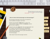 Bild Kernaussage | Konzept + Text