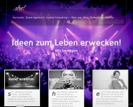 Bild she! Sarah Hunz Event