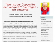Bild Edwin E. Braatz | Directresponse-Texter