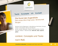 Bild conTEXT Conzepte und Texte nach Ma