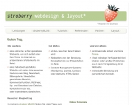 Bild stroberry - webdesign