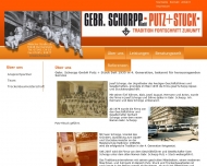 Website Gebr. Schorpp Putz + Stuck