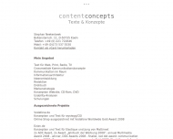 Bild contentconcepts ? texte und konzepte