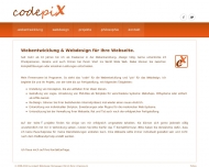 Bild codepiX Webentwicklung & Webdesign