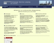 Bild Homepage Service Leipzig