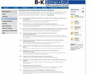 Website Bittner + Krull Softwaresysteme