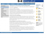Website Bittner + Krull Softwaresysteme