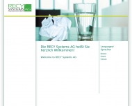 Bild RECY SYSTEMS AG