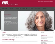 Website FBS, Franconia Business Services