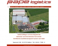 Pape GmbH Co. KG - International Spedition
