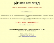 Bild Detlefsen Kantinenbetriebe & Transporte GmbH & Co. KG