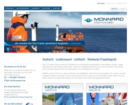 Seefracht Landtransport Luftfracht Weltweite Projektlogistik - MONNARD Spedition GmbH