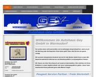 Bild Autohaus Gey GmbH
