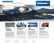 Bild Walter Massong K. G. Speditionund Gterfernverkehr