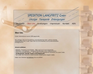 Website Transporte Umzüge Lang Fritz