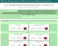 Website Wunderkinder-online & -live