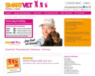 Website SmartVet Tierarztpraxis