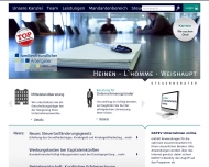 Bild Heinen, L' Homme, Weishaupt Steuerberater
