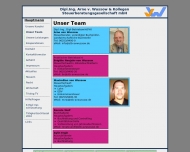 Website Dipl.-Ing. Arne v. Wussow & Kollegen Steuerberatungsgesellschaft