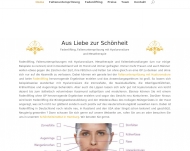 Website LAJOLI Praxis für Ästhetik - Fadenlifting, Botox, Lippen aufspritzen